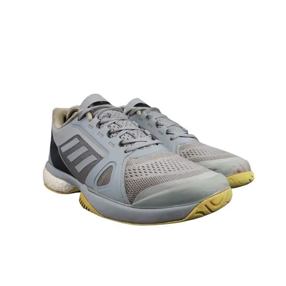 Adidas Shoes Womens 8 Athletic Trainers Stella McCartney Barricade Sneakers Grey