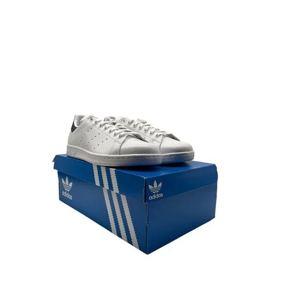 Adidas Stan Smith OG Women’s Size 8.5 Casual Retro Shoe White Navy Blue Sneaker
