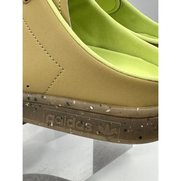 Adidas Stan Smith Plant And Grow GY9666 Mens Size 8.5Mules Golden Beige Slip-On