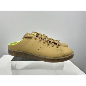 Adidas Stan Smith Plant And Grow GY9666 Mens Size 8.5Mules Golden Beige Slip-On