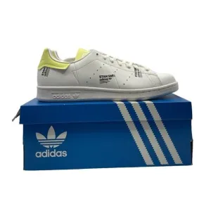 Adidas Stan Smith Men’s Size 7 Casual Retro Shoe White Yellow Sneaker Trainer