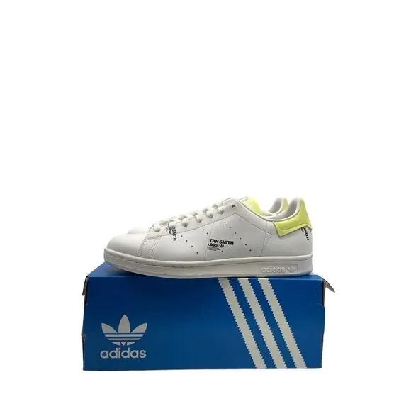 Adidas Stan Smith Men’s Size 7 Casual Retro Shoe White Yellow Sneaker Trainer