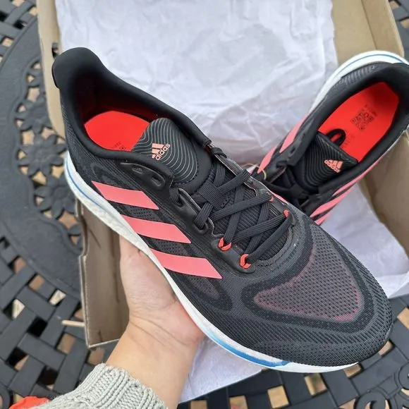 Adidas Supernova  Black Acid Red Women's Running Shoes GX0535