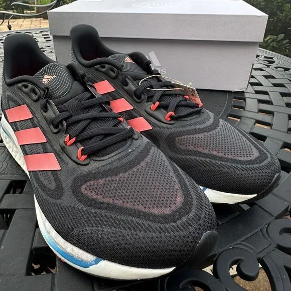 Adidas Supernova  Black Acid Red Women's Running Shoes GX0535