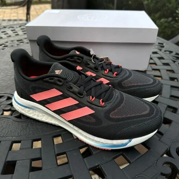 Adidas Supernova  Black Acid Red Women's Running Shoes GX0535
