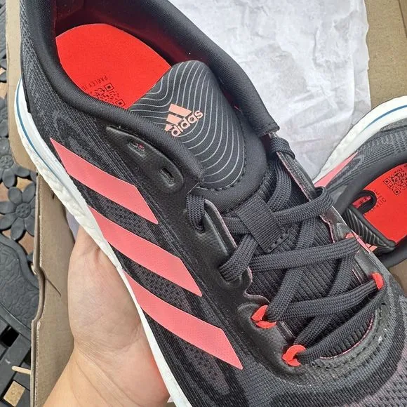 Adidas Supernova  Black Acid Red Women's Running Shoes GX0535