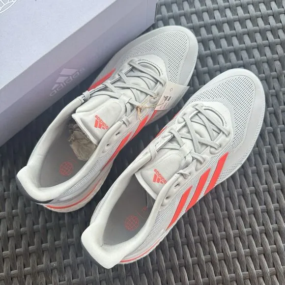 Adidas Supernova M Grey Turbo Men's Athletic Shoes GX2961 Size 10