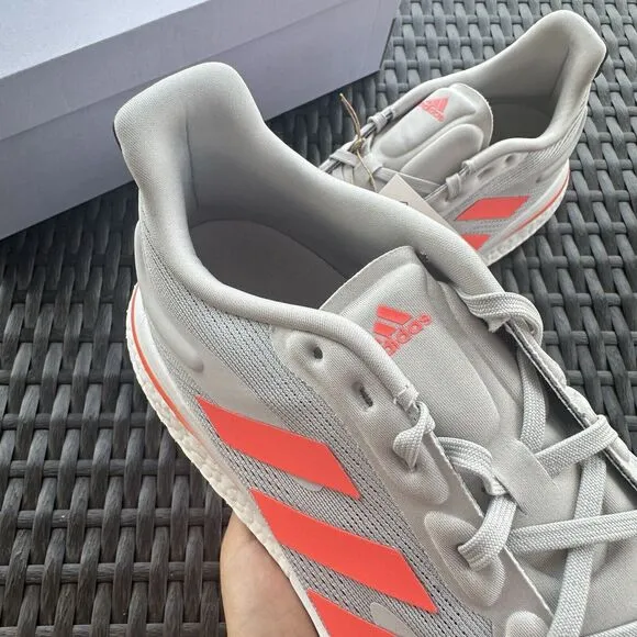 Adidas Supernova M Grey Turbo Men's Athletic Shoes GX2961 Size 10