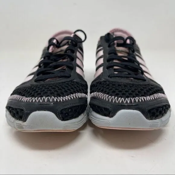 Adidas Techfit Running Shoes YYZ606003 Pink Black Sneakers Climacool Women's 5