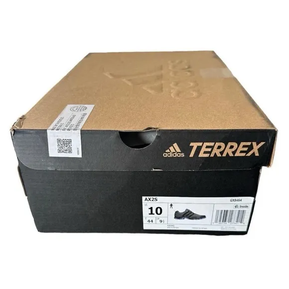 Adidas Terrex AX2S Men’s Hiking Shoes Grey Six Core Black Grey Four Size 10