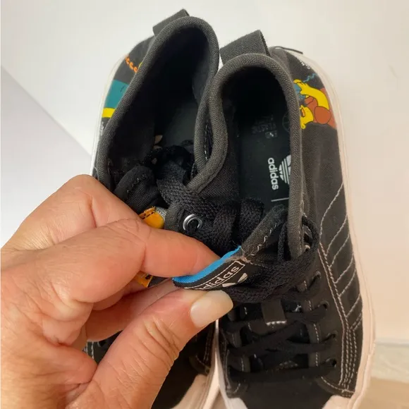 Adidas The Simpsons x Nizza Hi RF J 'Pranks On Moe' Shoes GZ3538 - size 4