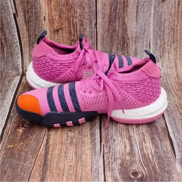 Adidas Trey Young 2 Pink Trap House Prime Knit Basketball Shoes Mens Size 9 Pink