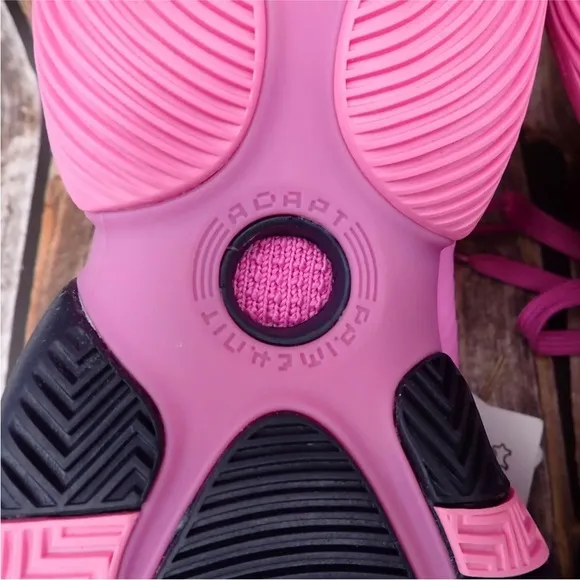 Adidas Trey Young 2 Pink Trap House Prime Knit Basketball Shoes Mens Size 9 Pink