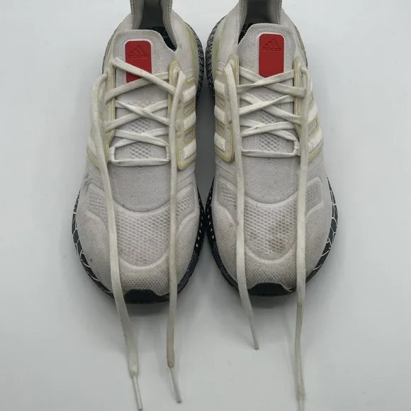 Adidas Ultraboost 22 Sneaker Men's 11 Patchwork Graphic Cloud White Shoes GW6912