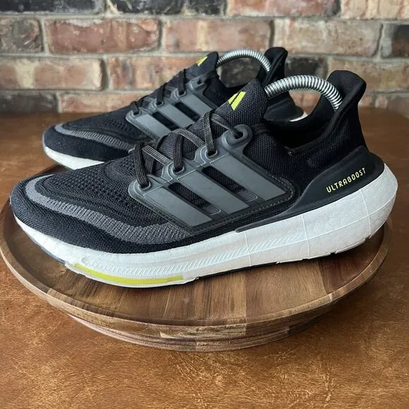Adidas Ultraboost Light HQ6355 Sneakers Women's Black White Running Shoes 9.5