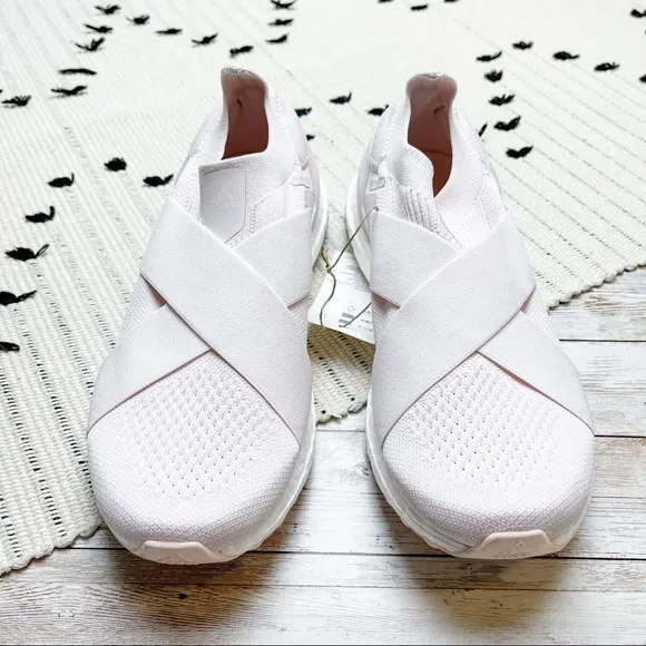 Adidas Ultraboost Slip On Sneaker Pink Orchid Tint White Size 6.5 NWT