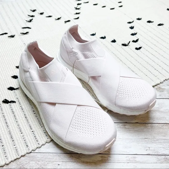 Adidas Ultraboost Slip On Sneaker Pink Orchid Tint White Size 6.5 NWT
