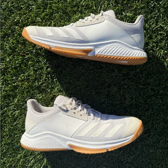 Adidas White CRAZYFLIGHT VOLLEYBALL SHOES Sz(9)