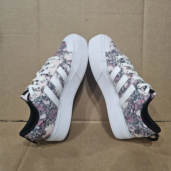 Adidas Womens Bravada 2.0 Platform Multicolor Abstract Casual Shoe Sneakers Sz 9