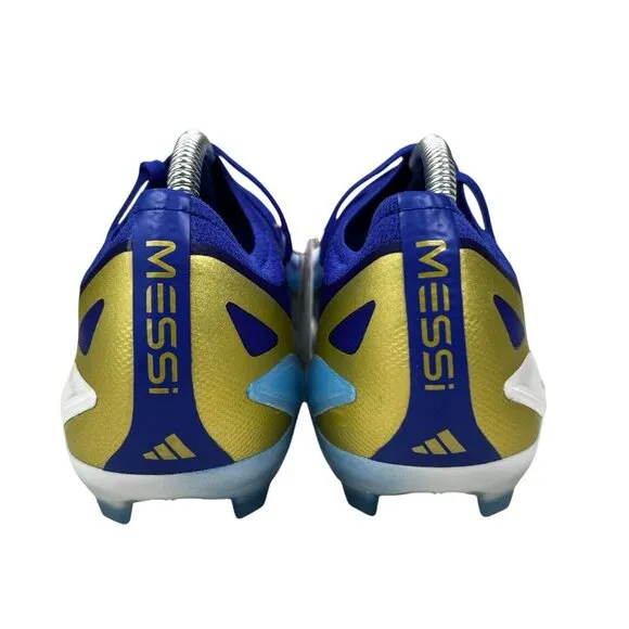 Adidas X Crazyfast Elite FG Messi Blue Soccer Cleats ID0710 Men's Sz 7.5 - 11.5