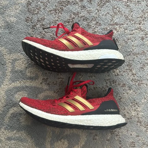 ADIDAS X GAME OF THRONES HOUSE LANNISTER ULTRABOOST SHOES 8.5