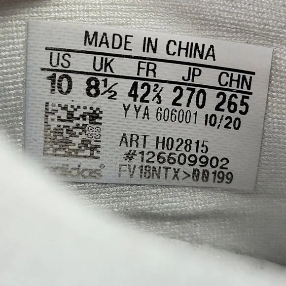 adidas UltraBoost DNA Cloud White 2021 Slip On Sneakers Womens 10 Running Shoes
