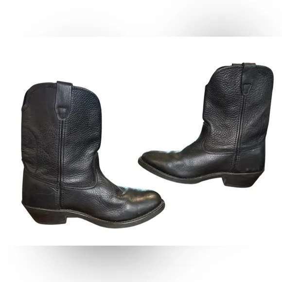 AdTec Men's 11&quot; Classic Western Leather Work Boot Ranch Wellington