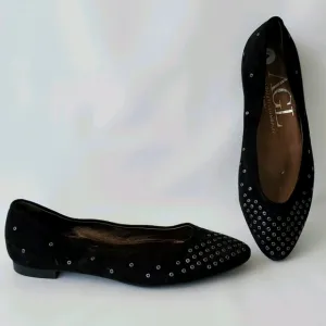 AGL Attilio Giustileombruni Pointed Metal Slip-On