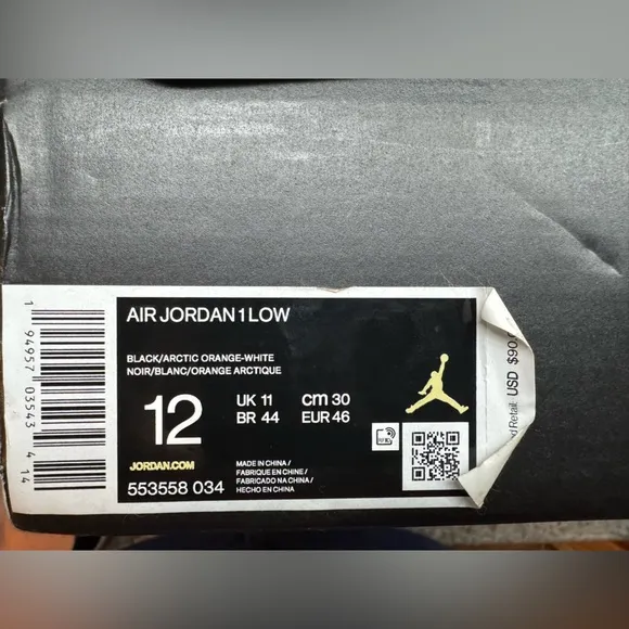 Air Jordan 1 Low Black and Light Pink