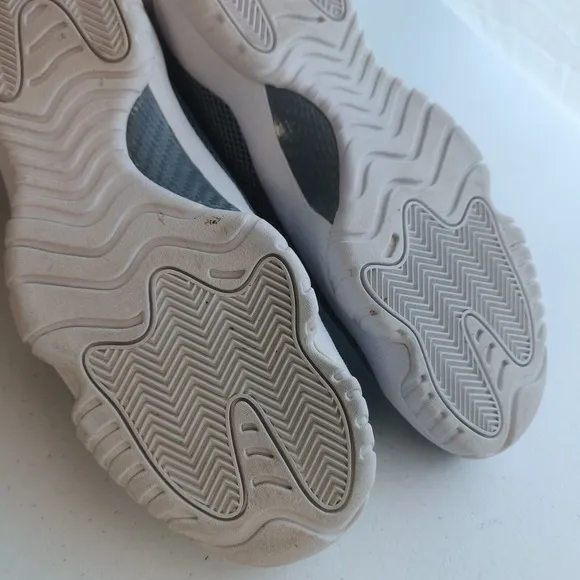 Air Jordan Future Low Mens Size 13 Grey Mesh Athletic Basketball Shoes Sneakers