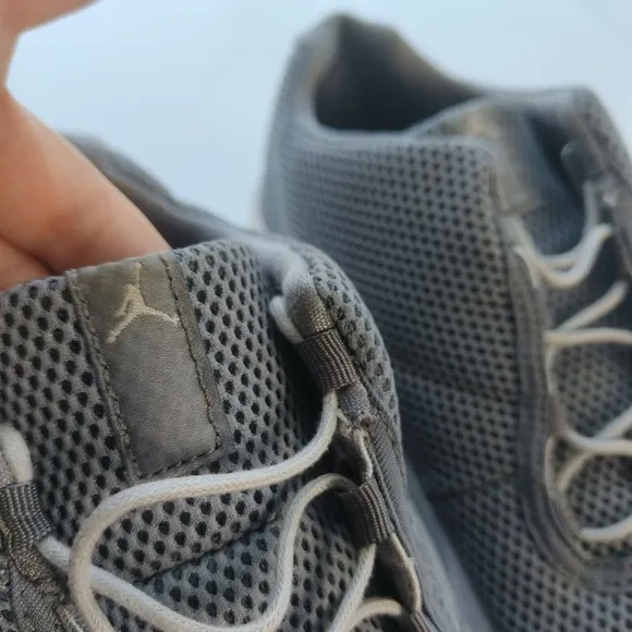 Air Jordan Future Low Mens Size 13 Grey Mesh Athletic Basketball Shoes Sneakers
