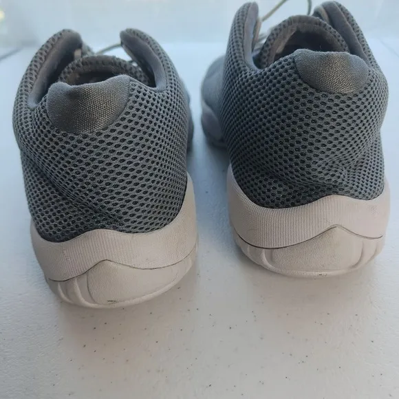 Air Jordan Future Low Mens Size 13 Grey Mesh Athletic Basketball Shoes Sneakers