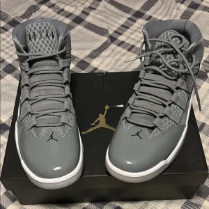Air Jordan Gray High-Top Sneakers new in box
