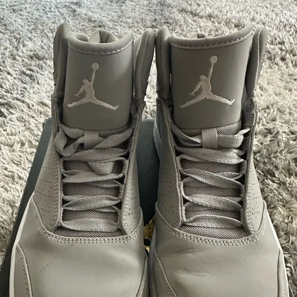 Air Jordan Gray High-Top Sneakers