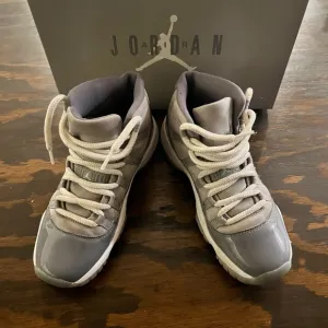 Air Jordan Gray High-Top Sneakers