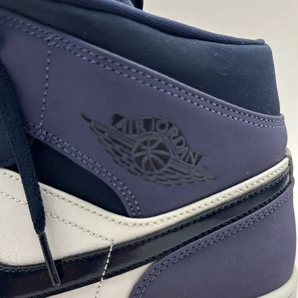 Air Jordan Mid-Top Sneakers in Sanded Purple