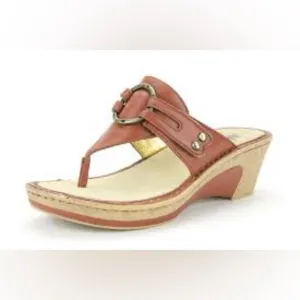 Alegria Lola Cognac sandals comfort Shoes size 41