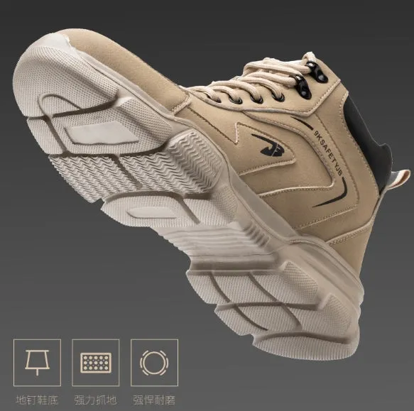 All-Season Labor Protection Shoes Anti-smash Anti-puncture Waterproof Lightweight Safety Shoes Work/Outdoor Safety Shoes