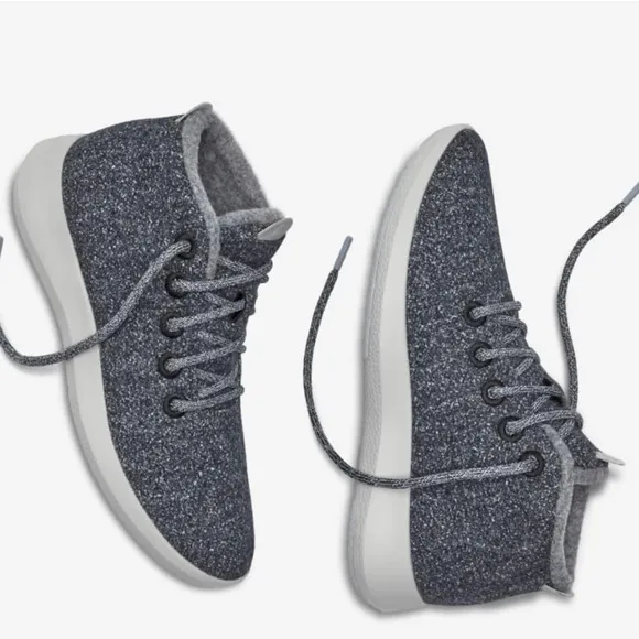 ALLBIRDS CLASSICS: Natural Grey (Light Grey Sole) Wool Runner Up Mizzle