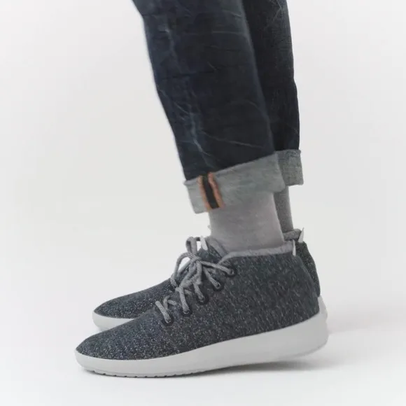 ALLBIRDS CLASSICS: Natural Grey (Light Grey Sole) Wool Runner Up Mizzle