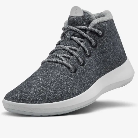 ALLBIRDS CLASSICS: Natural Grey (Light Grey Sole) Wool Runner Up Mizzle
