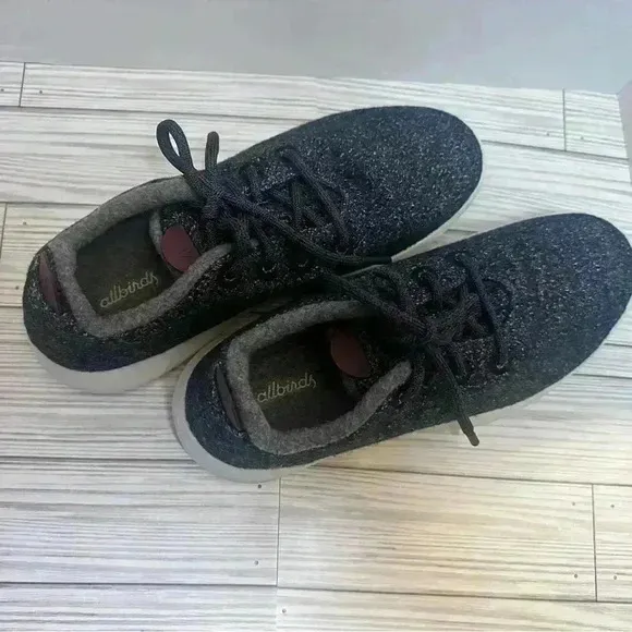 Allbirds Dark Grey Mizzle Wool Runners Size 10 Men’s