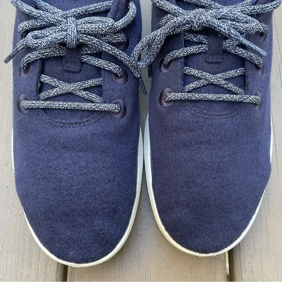 Allbirds Hazy Indigo Blizzard Sole merino wool runners shoes size 13