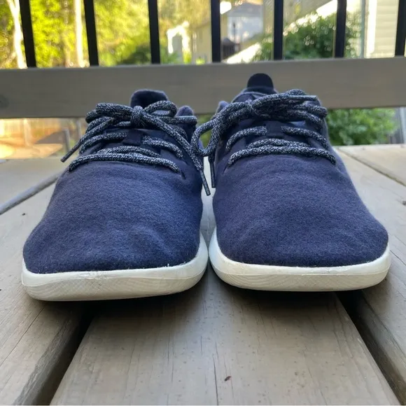 Allbirds Hazy Indigo Blizzard Sole merino wool runners shoes size 13