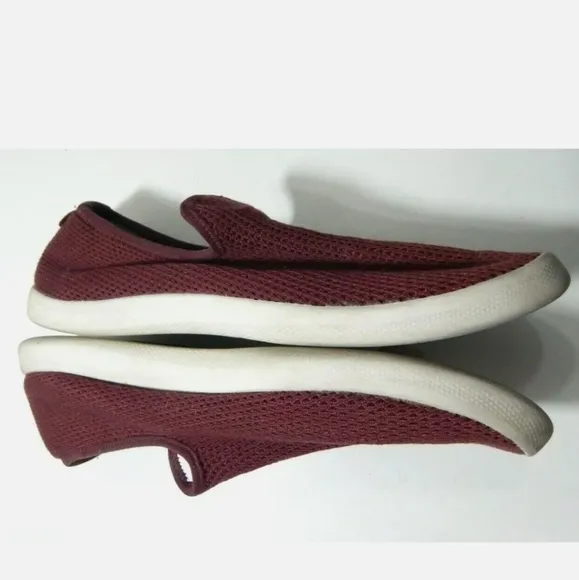 Allbirds Men's Tree Lounger Maroon Slip On Shoes
