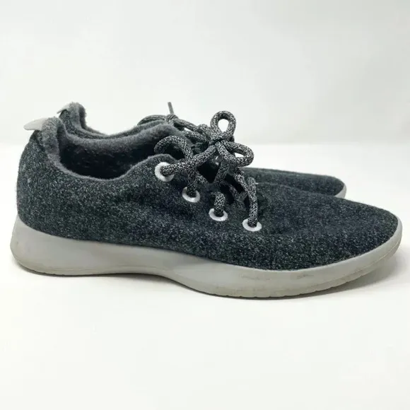 Allbirds Merino Wool Runners Shoes Natural Grey Sz 9