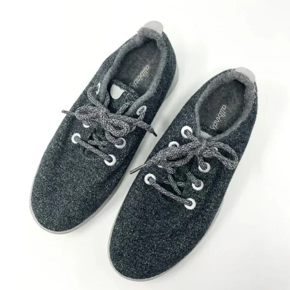 Allbirds Merino Wool Runners Shoes Natural Grey Sz 9