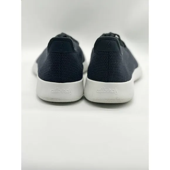 Allbirds Shoes Men Size 14 Tree Runners TR Mesh Blue White Knit Wool Sneakers