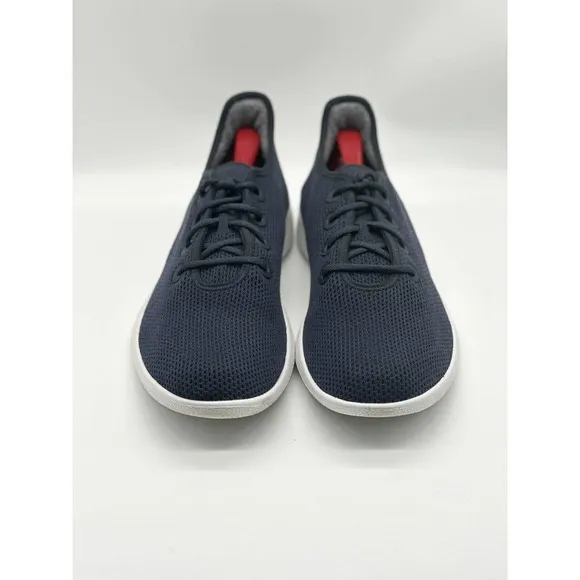 Allbirds Shoes Men Size 14 Tree Runners TR Mesh Blue White Knit Wool Sneakers
