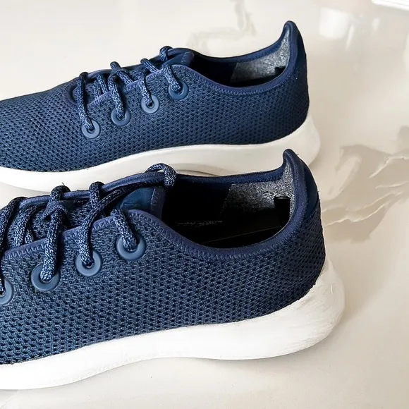 Allbirds Tree Runner Blue Running Sneakers Shoes Mens Sz 9